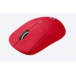 Logitech G Pro X Superlight Wireless Gaming Mouse, Red