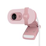 LOGITECH BRIO 100 FULL HD WEBCAM - ROSE - USB