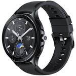 XIAOMI MI WATCH 2 PRO-BLUETOOTH BLACK CASE WITH BLACK FLUORORUBBER STRAP