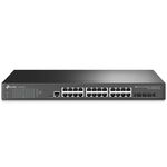 SWITCH TP-LINK TL-SG3428X GIGABIT 24XGLAN/4 10G SFP+/1 RJ45 CONSOLE PORT/1 MICRO-USB CONSOLE PORT