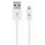 CC-USB2P-AMLM-2M-W GEMBIRD 8-PIN CHARGING AND DATA CABLE, 2M, WHITE