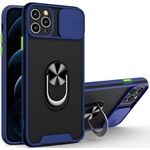 MCTR8-IPHONE 12 * FUTROLA MAGNETIC DEFENDER SILICONE BLUE (239)