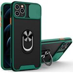 MCTR8-SAMSUNG S21 ULTRA * FUTROLA MAGNETIC DEFENDER SILICONE DARK GREEN (149)