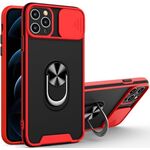 MCTR8-XIAOMI REDMI NOTE 10S/NOTE 10 4G * FUTROLA MAGNETIC DEFENDER SILICONE RED (149)