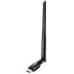 CUDY WU1400 AC1300 WI-FI USB 3.0 ADAPTER,2.4+5GHZ,5DBI HIGH GAIN DETACH.ANTENNA,AP(ALT.U1,U6)