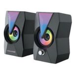 MICROLAB B25 STEREO ZVUCNICI BLACK, 6W RMS (2 X 3W), USB POWER, 3,5MM RGB