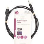 CCGL65950BK10 ADAPTERSKI KABL SA USB-OM DO 3,5 MM MU&#353;KI NEDIS