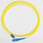 FO LC/UPC - SC/UPC SM 2M 9/125 G657A YELLOW