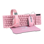 TASTATURA+MIS+SLUSALICE+PODLOGA MARVO CM370 PINK