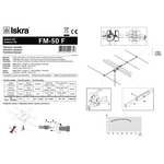 SPOLJNA FM ANTENA 18-24 DB  ISKRA FM-50F