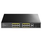 CUDY FS1018PS1 16-PORT 10/100M POE+ SWITCH WITH 1 COMBO SFP PORT