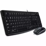 TASTATURA + MIŠ LOGITECH DELUXE MK120 YU, CRNA