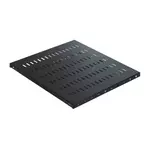 POLICA FIKSNA 800MM RACK KAČENJE NA 4 TAČKE MIRSAN 19/1U CRNA MR.SBR80.01