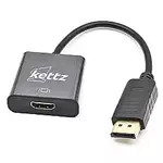 ADAPTER KONVERTER HDMI-DISPLAYPORT H2DP-023 0,23CM 4K 60HZ KETTZ