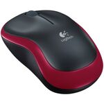 LOGITECH M185 WIRELESS MOUSE FOR NOTEBOOK RED