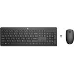 HP ACC KEYBOARD & MOUSE 235 WL, 1Y4D0AA#BED