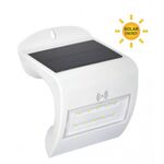 X-M701095 2W LED LAMPA-SPOLJNA SOLARNA SA RADAR SENZOROM IP65 6500K BELA SA PREKIDACEM