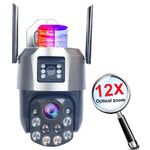 CAM-IP6MP-EP5-12X ZOOM GMB KAMERA  6 MPIX MICROSD ICSEE XMEYE PRO TWO-WAY PTZ IP66,2X3.6MM*(7279)