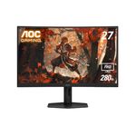 MONITOR AOC AG275QXN/EU 27"/VA/1920X1080/280HZ/1MS GTG/HDMIX2,DP/FREESYNC/VESA/CRNA