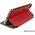 MCLF11-SAMSUNG S21 PLUS * FUTROLA LEATHER FLIP RED (149)