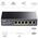 CUDY FS1006P 6-PORT 10/100M POE+ SWITCH, 60W INTERNAL MAX 32W/POE, UPLINK, 250M (ALT.PFS3006-4ET-60)