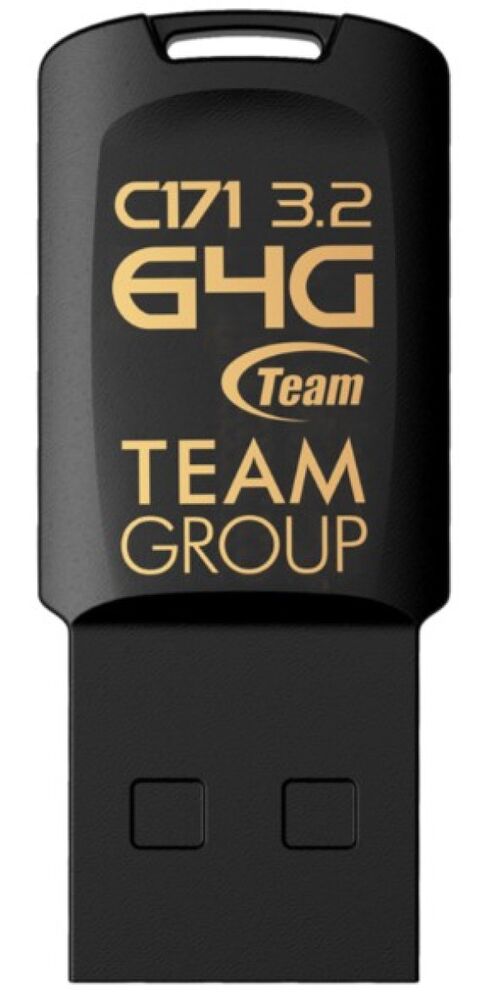 TEAMGROUP 64GB C171 USB 3.2 BLACK TC171364GB01 NEW