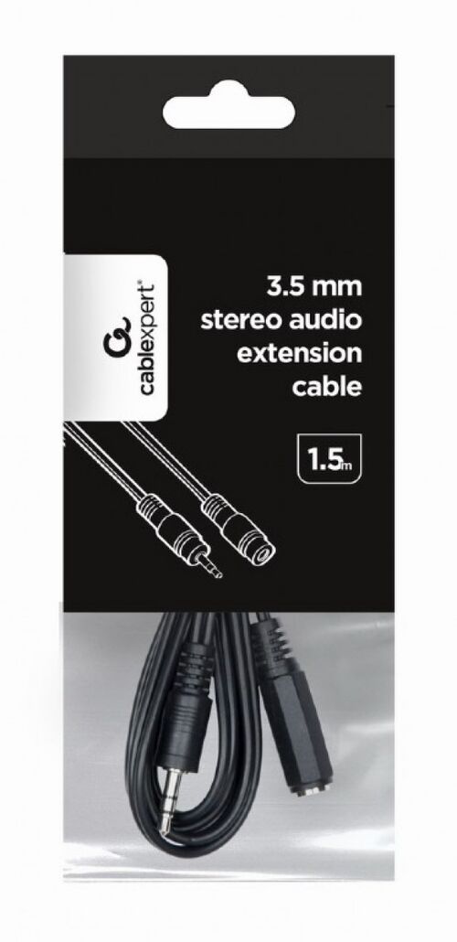 CCA-423 GEMBIRD 3.5 MM STEREO AUDIO EXTENSION KABL 1.5M