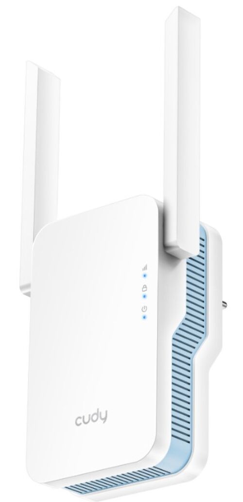 CUDY RE1200 AC1200WI-FI MESH RANGE EXTENDER, DUAL BAND 2.4+5GHZ,2X5DBI, 1XLAN, AP,ACCESS+LED