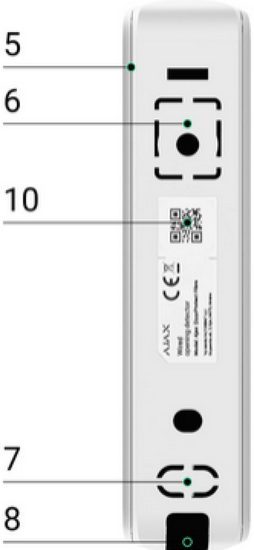 AJAX ALARM ZICANI 30852.03.WH1 FIBRA DOORPROTECT BELI