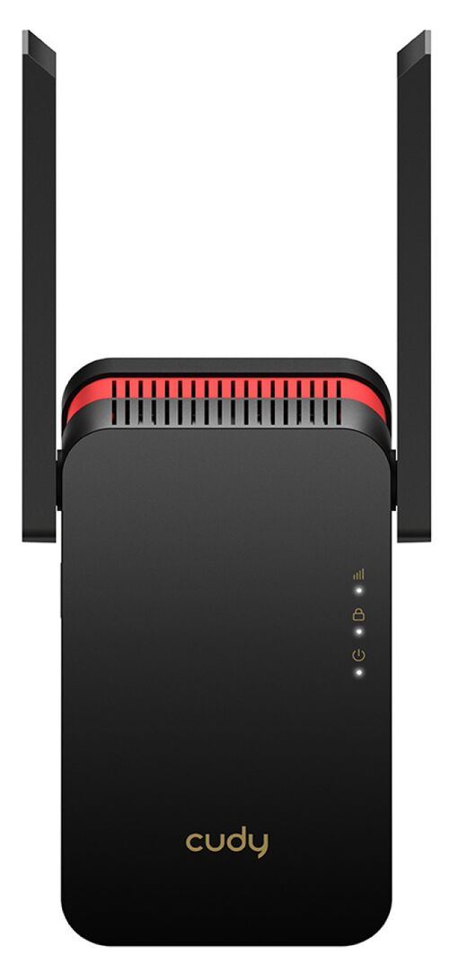 CUDY RE3000 AX3000 WI-FI 6 RANGE EXTENDER, DUAL BAND 2.4+5GHZ,2X5DBI, 1XLAN, AP, ADD-ON MESH, LED