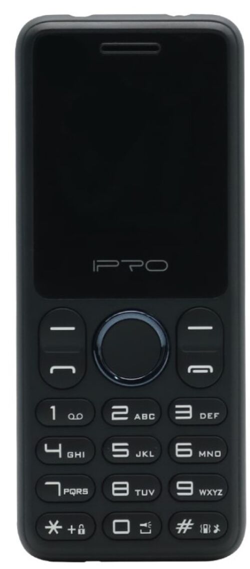 IPRO A32 32MB, MOBILNI TELEFON, DUAL SIM CARD, FM, BLUETOOTH, 3,5MM 1000 MAH, KAMERA, BLACK