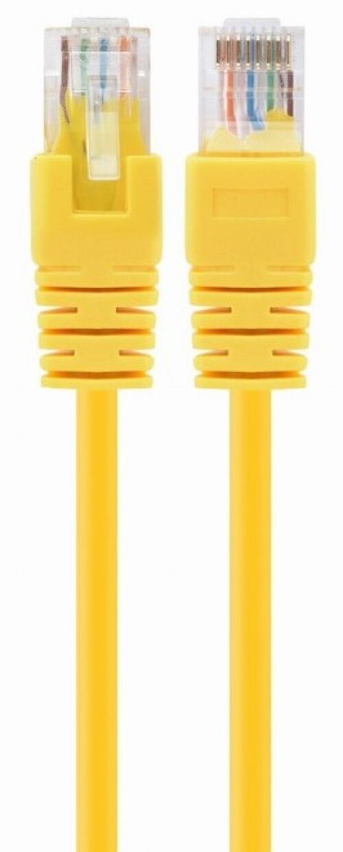 PP12-1.5M/Y GEMBIRD MREZNI KABL, CAT5E UTP PATCH CORD 1.5M YELLOW