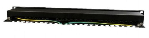 NPP-C524-002 GEMBIRD CAT.5E 24 PORT SHIELDED PATCH PANEL, 19 1U