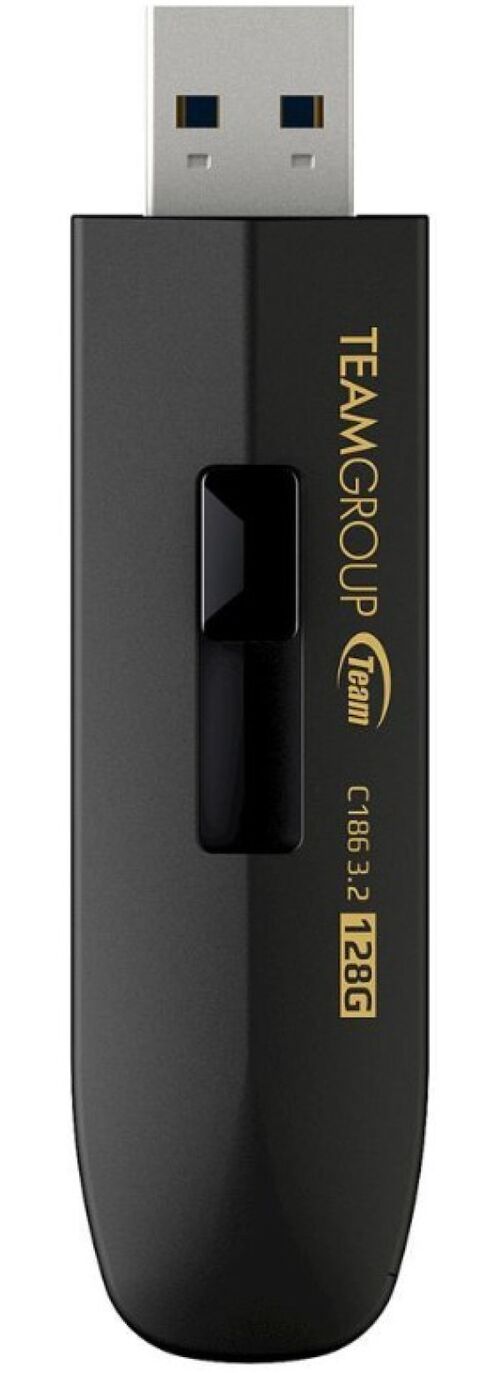 TEAMGROUP 128GB C186 USB 3.2 BLACK TC1863128GB01