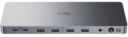 CUDY CS700 13-IN-1 10GBPS USB-C DUAL 4K DOCKING STATION | 150W PSU