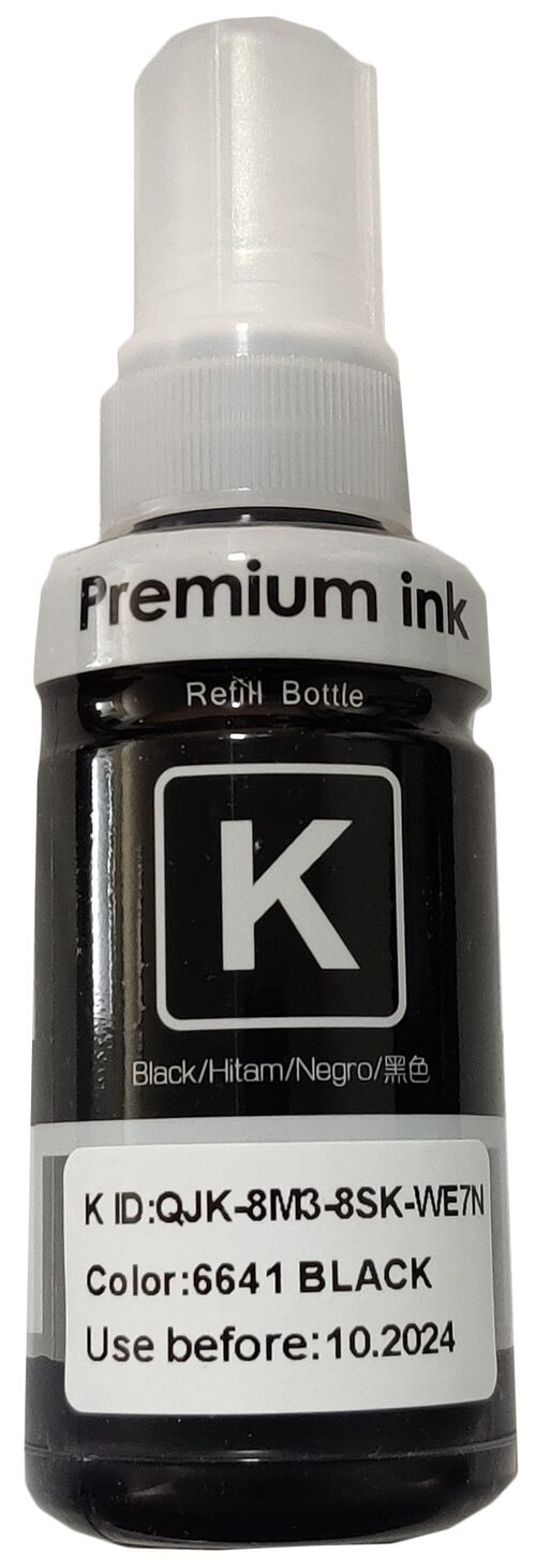 INKJET T6641 K DOPUNA CRNA BOJA BOCICA SADR&#382;I 70 ML MASTILA ZA EPSON EPIJ6641SC