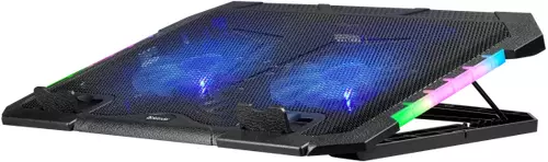 POSTOLJE ZA LAPTOP DEFENDER NS-502 17 /2XUSB/RGB/2 VENTILATORA