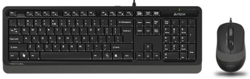 A4-F1010 A4TECH FSTYLER TASTATURA US-LAYOUT + MIS USB, GREY