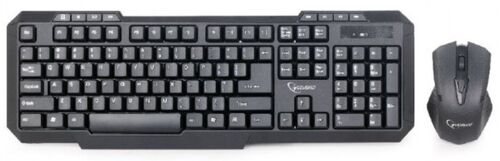 KBS-WM-02 GEMBIRD GEJMERSKA TASTATURA US + BEZICNI MIS USB