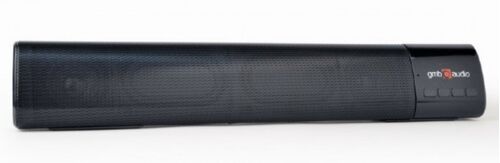 SPK-BT-BAR400-01 GEMBIRD BLUETOOTH SPEAKER SOUNDBAR 2X5W FM, USB, SD, AUX, MIKROFON, BLACK