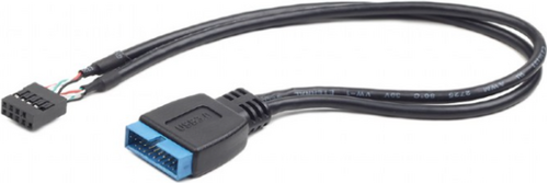 CC-U3U2-01 GEMBIRD USB 2 TO USB 3 INTERNI KABL 9-PINSKI USB 2.0 NA 19-PINSKI