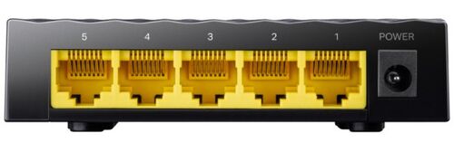 CUDY GS105D 5-PORT GBIT DESKTOP SWITCH, 5X RJ45 10/100/1000 (ALT. GS105, SG105, PFS3005-GT-L)