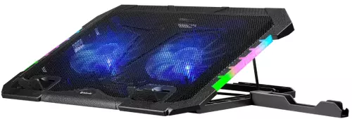 POSTOLJE ZA LAPTOP DEFENDER NS-502 17 /2XUSB/RGB/2 VENTILATORA