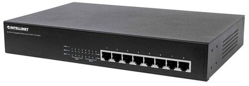 INTELLINET 8-PORT GB POE+ 140W NEUPR