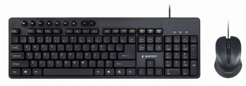 KBS-UM-04 GEMBIRD MULTIMEDIA SET MIS + TASTATURA CRNI US LAYOUT A