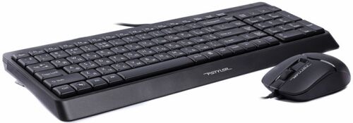 A4-F1512 A4TECH TASTATURA YU-LAYOUT + MIS USB, BLACK