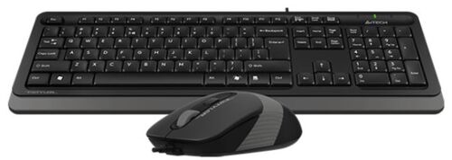 A4-F1010 A4TECH FSTYLER TASTATURA US-LAYOUT + MIS USB, GREY