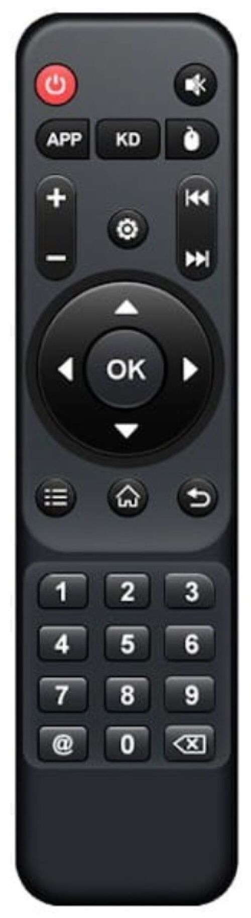 GMB-X96 DALJINSKI X4 ZA X96 X4, MAX+, AIR, X98Q  ANDROID TV BOX, REMOTE CONTROLLER