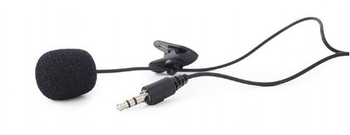 MIC-C-01 GEMBIRD CLIP-ON MIKROFON 3.5MM BLACK