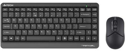 A4-FG1112 A4TECH FSTYLER BEZICNA TASTATURA YU-LAYOUT + BEZICNI MIS USB, GREY